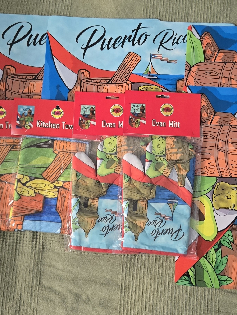 Puerto Rico Heritage Souvenir for a kitchen